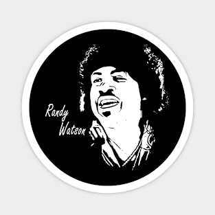 randy watson black and white Magnet